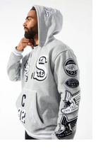 Load image into Gallery viewer, JORDAN CRAIG STATE CHAMPS PULLOVER HOODIE (HEATHER GREY)