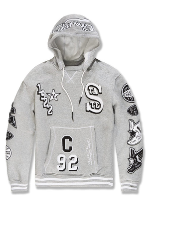 JORDAN CRAIG STATE CHAMPS PULLOVER HOODIE (HEATHER GREY)