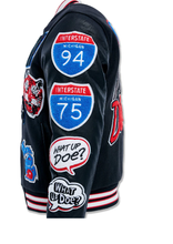 Load image into Gallery viewer, JORDAN CRAIG MOTOWN VARSITY JACKET (PISTON)