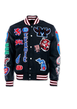 Load image into Gallery viewer, JORDAN CRAIG MOTOWN VARSITY JACKET (PISTON)