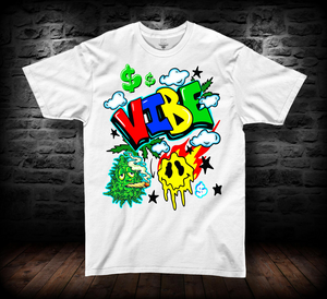 GAME CHANGERS "VIBE" Tee (White)