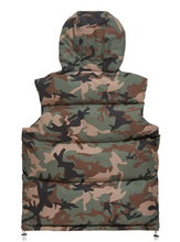 Load image into Gallery viewer, JORDAN CRAIG PUFFER VEST VINTAGE CAMO