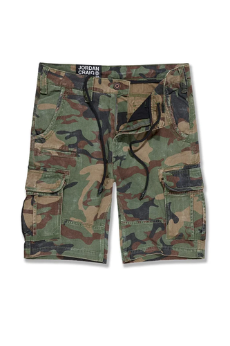 JORDAN CRAIG OG - XAVIER CARGO SHORTS (VINTAGE CAMO)