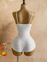 Load image into Gallery viewer, WOMEN'S DEEP V-NECK ROMPER WITH METAL CLASPS IN STORES NOW