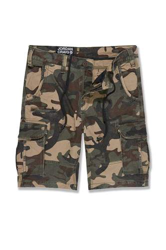 JORDAN CRAIG OG - XAVIER CARGO SHORTS (WOODLAND)