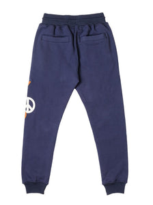 PEACE, LOVE, RUNTZ JOGGER (NAVY)