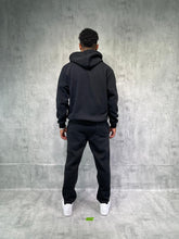 Load image into Gallery viewer, ACCESS MEN&#39;S ZIPDOWN HOODIE SWEATSUITS ACTIVEWEAR OUTFIT (BLACK)