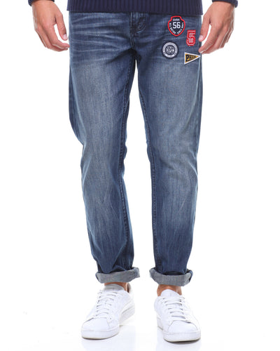 PARISH NATION Collegiate Patch Jean