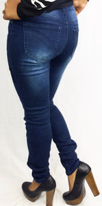 REDFOX BLUE PATCH DENIM JEANS PA5090
