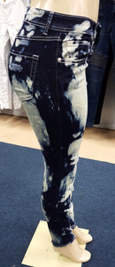 REDFOX BLEACHED DENIM JEANS INDIGO PA737