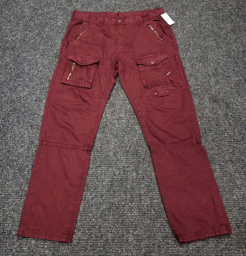 PARISH NATION BORDEAUX CARGO JEANS