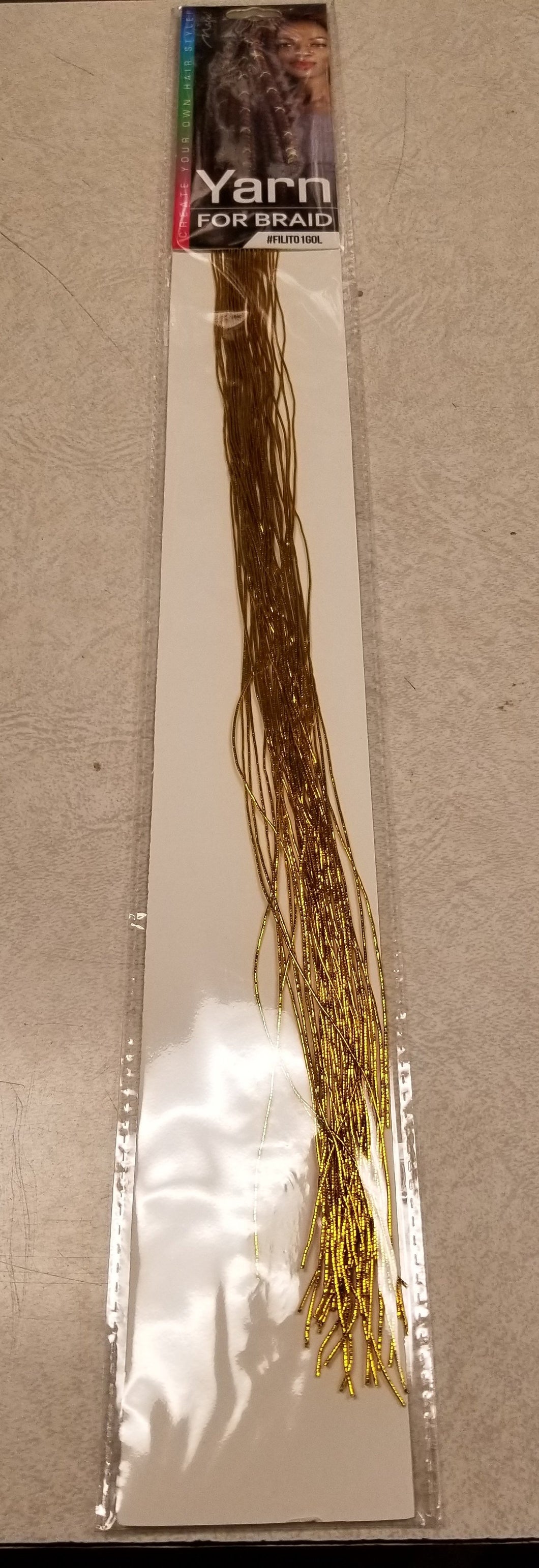 HAIR YARN GOLD