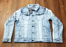 Load image into Gallery viewer, SMOKE RISE MOTO JACKET W/STRIPE