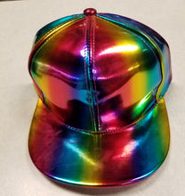 Load image into Gallery viewer, METALLIC ADJUSTABLE FASHION CAPS