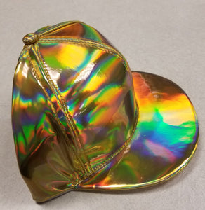 METALLIC ADJUSTABLE FASHION CAPS