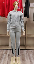 Load image into Gallery viewer, REDFOX WOMEN COLORBLOCK 2PC SET (grey/black)