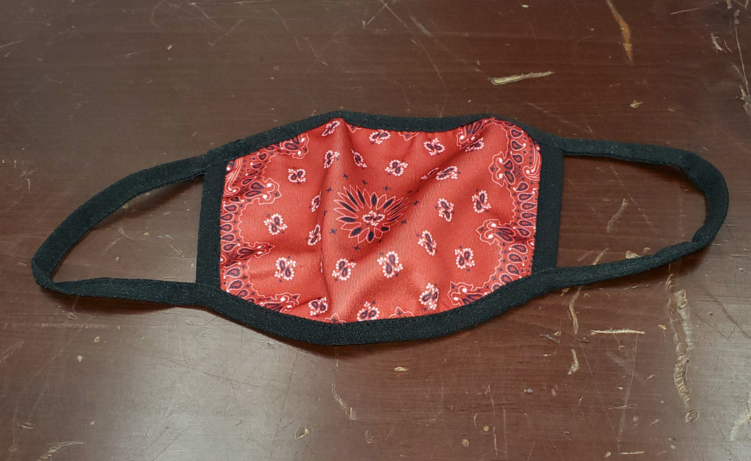 HUDSON Bandana Face Mask (Red)