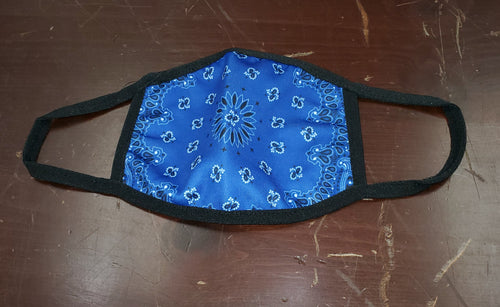 HUDSON Bandana Face Mask (Blue)