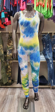 Load image into Gallery viewer, REDFOX TIE DYE SCRUNCH CATSUIT (YELLOW)