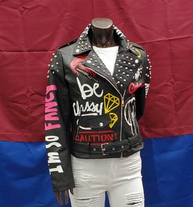 REDFOX COLORBLOCK BIKER JACKET