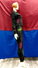 Load image into Gallery viewer, REDFOX NEON SPLATTER 2pc. DENIM SET (Black)