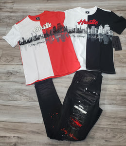 MOTIVE MENS HUSTLE TEE (BLACK)