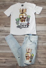 Load image into Gallery viewer, MOTIVE DENIM MIND OF A HUSTLER (WHITE)