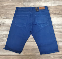 Load image into Gallery viewer, FOCUS MOTO RIPPED SHORTS (ROYAL)