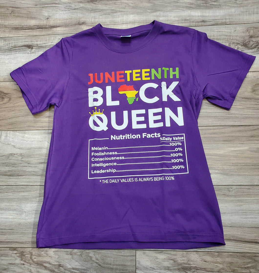 WOMEN JUNETEENTH QUEEN NUTRITION (IN STORE NOW)