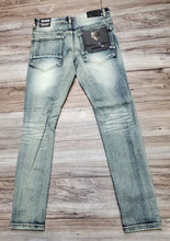 Load image into Gallery viewer, MOTIVE DENIM &quot;SURVIVAL OF THE FITTEST&quot; JEANS (VINTAGE)