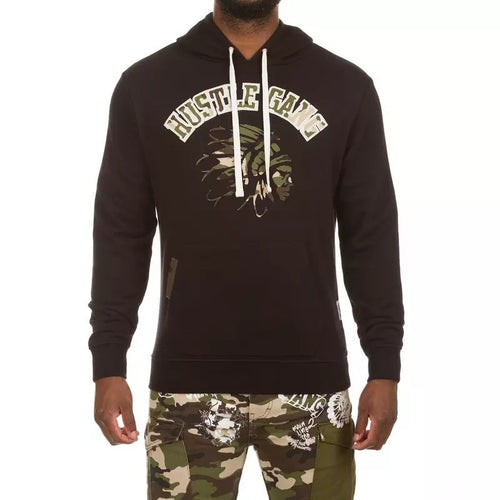 HUSTLE GANG COLDEST HOODIE (BLACK)