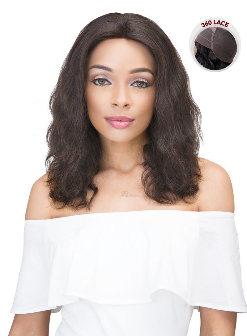 JANET COLLECTION 360 LACE NATURAL WIG