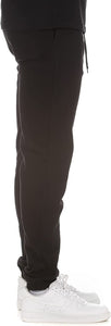AKOO DECORATED ORNATE SLICK JOGGER SET (BLACK)