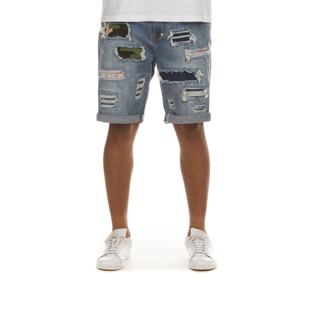 MEN AKOO ARMAGEDON JEAN SHORT (CHASER)