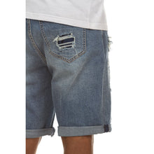 Load image into Gallery viewer, MEN AKOO ARMAGEDON JEAN SHORT (CHASER)