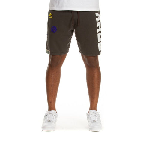 MEN AKOO TRIBE SHORTS (BLACK)