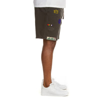 Load image into Gallery viewer, MEN AKOO TRIBE SHORTS (BLACK)