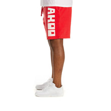 Load image into Gallery viewer, MEN AKOO TRIBE SHORTS (RED)