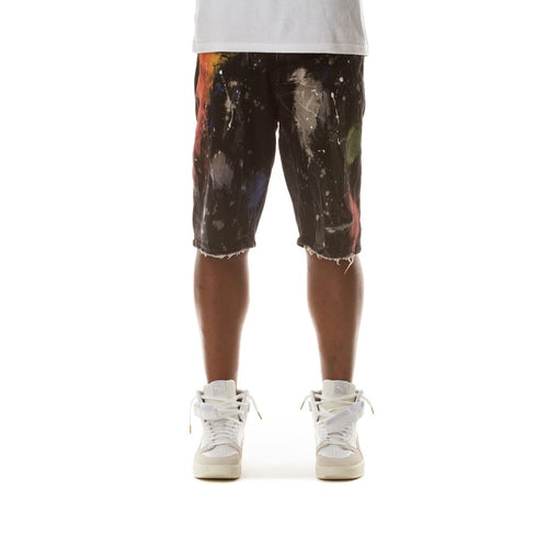 MEN AKOO RIDER JEAN SHORT (COCKTAIL)