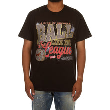 Load image into Gallery viewer, MEN AKOO TRAP OR LEAGUE SS KNIT (BLACK)