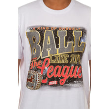 Load image into Gallery viewer, MEN AKOO TRAP OR LEAGUE SS KNIT (WHITE)