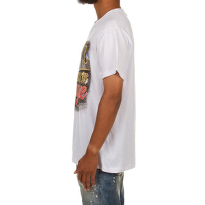 MEN AKOO TRAP OR LEAGUE SS KNIT (WHITE)