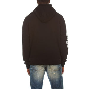 AKOO DECORATED ORNATE SLICK JOGGER SET (BLACK)