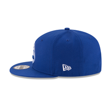 Load image into Gallery viewer, Philadelphia 76ers New Era NBA20 9FIFTY OTC Snapback Hat - Royal