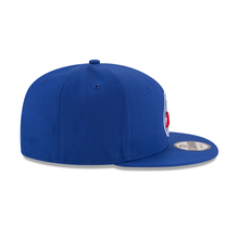 Load image into Gallery viewer, Philadelphia 76ers New Era NBA20 9FIFTY OTC Snapback Hat - Royal