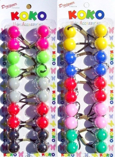HAIR BALLS/BARRETTES/BEADS