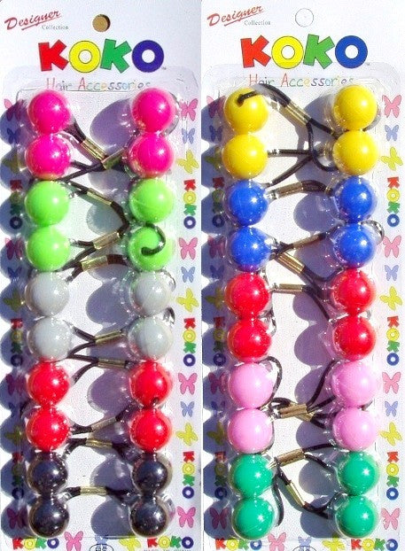 HAIR BALLS/BARRETTES/BEADS