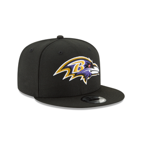 Baltimore Ravens New Era 9FIFTY Adjustable Hat - Black/Purple