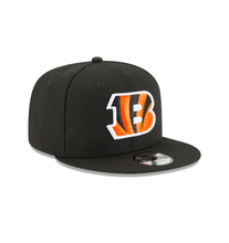 Load image into Gallery viewer, Cincinnati Bengals New Era 9FIFTY Snapback Hat - Black