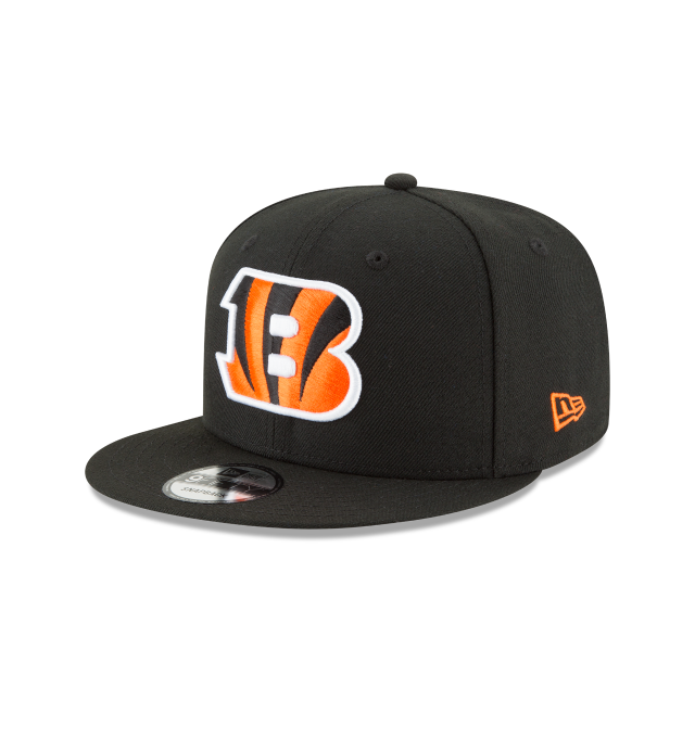 Cincinnati Bengals New Era 9FIFTY Snapback Hat - Black